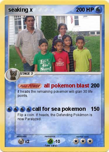 Pokemon seaking x