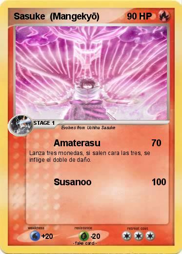 Pokemon Sasuke  (Mangekyō)