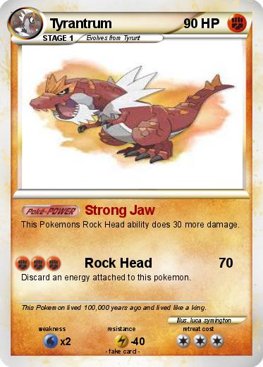 Pokemon Tyrantrum