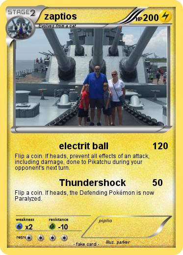 Pokemon zaptios