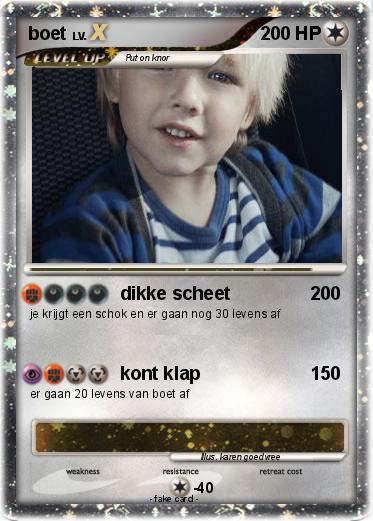 Pokemon boet