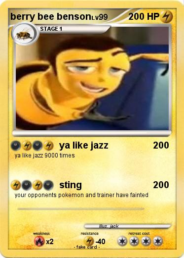 Pokemon berry bee benson