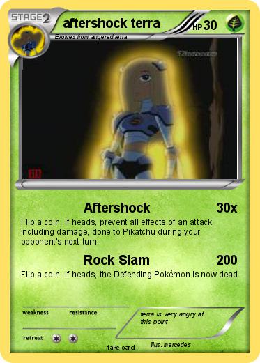 Pokemon aftershock terra