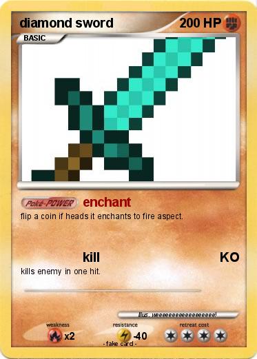 Pokemon diamond sword