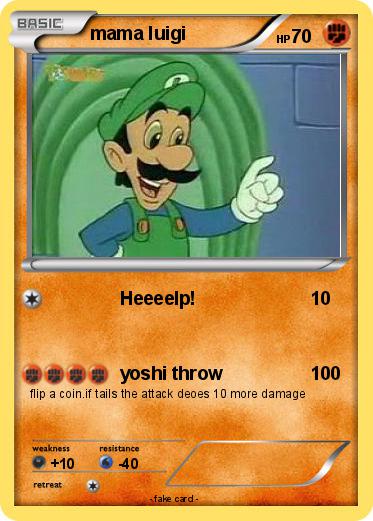 Pokemon mama luigi