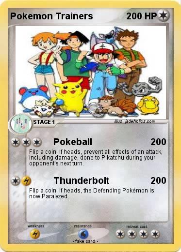 Pokemon Pokemon Trainers