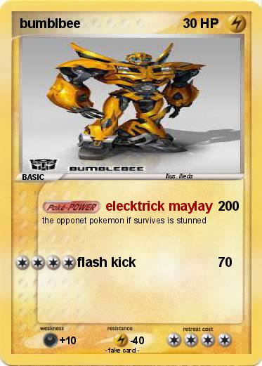 Pokemon bumblbee