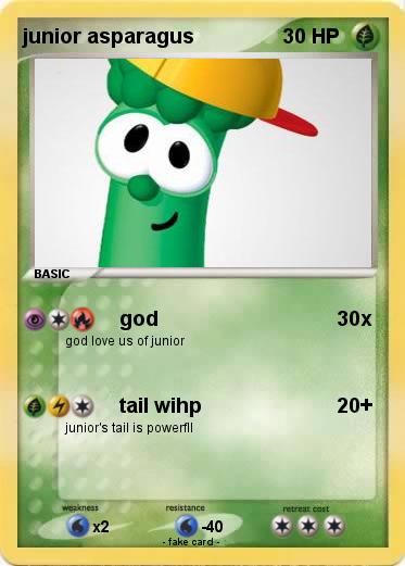 Pokemon junior asparagus