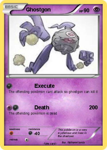 Pokemon Ghostgon