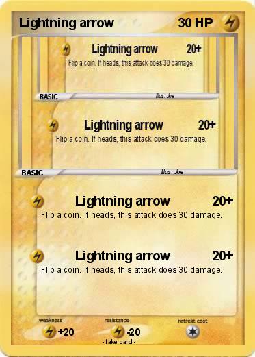 Pokemon Lightning arrow