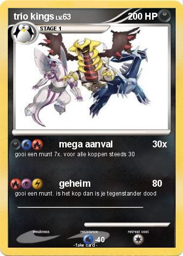 Pokemon trio kings