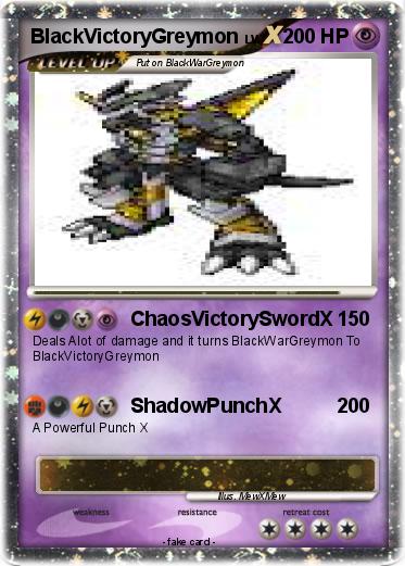 Pokemon BlackVictoryGreymon
