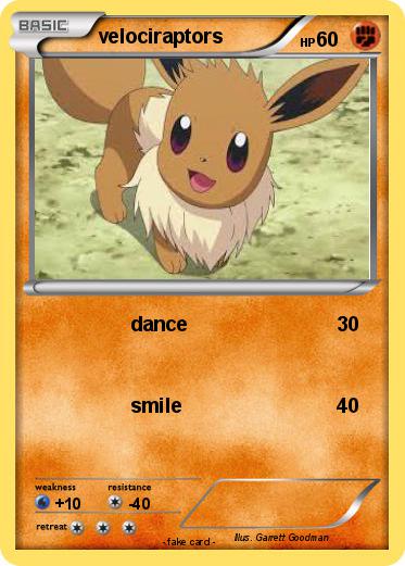 Pokemon velociraptors