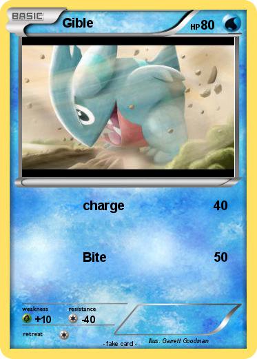 Pokemon Gible