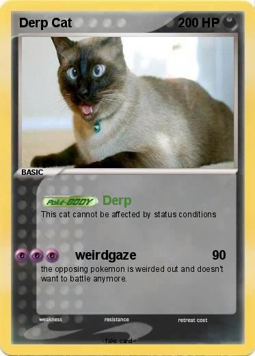 Pokemon Derp Cat