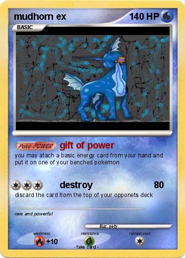 Pokemon mudhorn ex