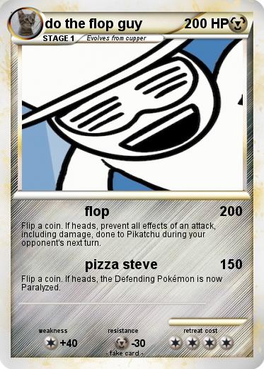 Pokemon do the flop guy