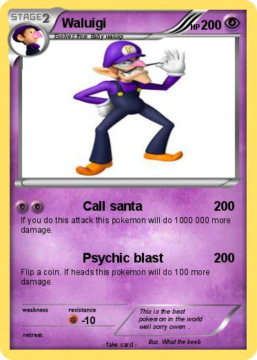 Pokemon Waluigi