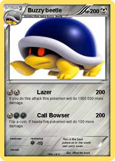 Pokemon Buzzy beetle