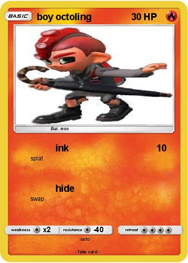 Pokemon boy octoling