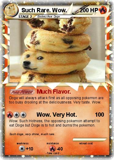 Pokemon Such Rare. Wow.