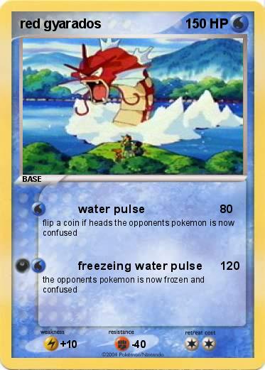 Pokemon red gyarados