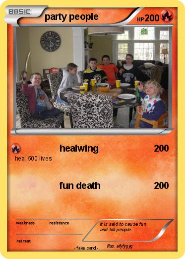 Pokemon party people