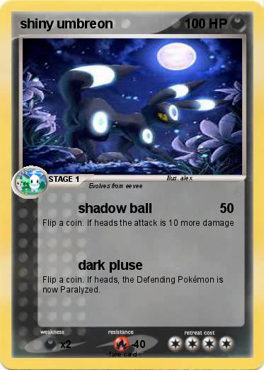 Pokemon shiny umbreon