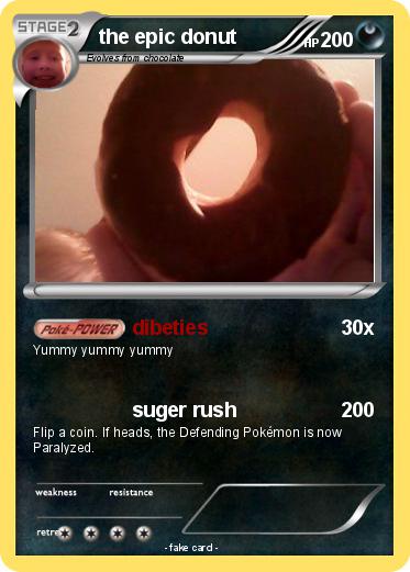 Pokemon the epic donut
