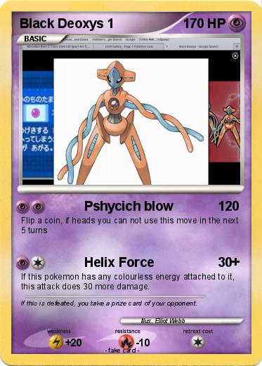 Pokemon Black Deoxys 1