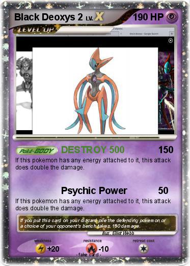 Pokemon Black Deoxys 2