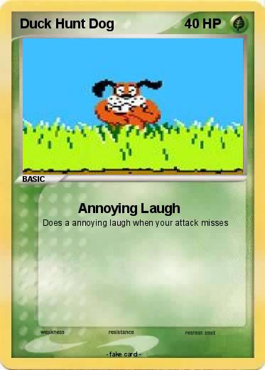 Pokemon Duck Hunt Dog