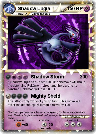 Pokemon Shadow Lugia