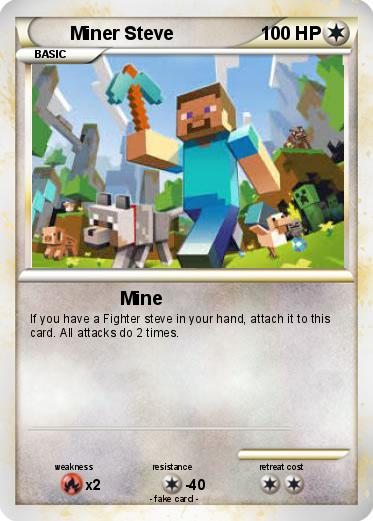 Pokemon Miner Steve