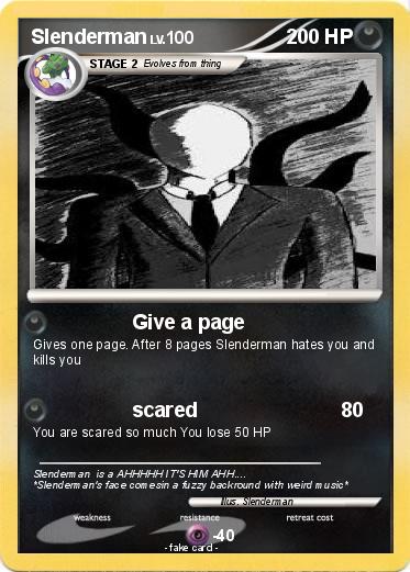 Pokemon Slenderman