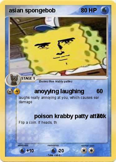 Pokemon asian spongebob