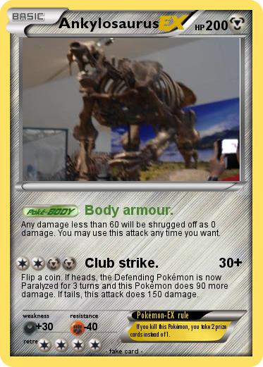 Pokemon Ankylosaurus