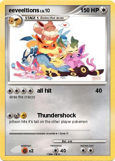 Pokemon eeveeltions