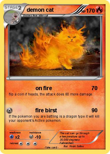 Pokemon demon cat