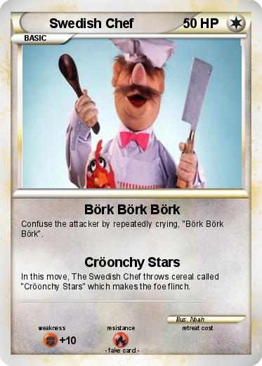 Pokemon Swedish Chef
