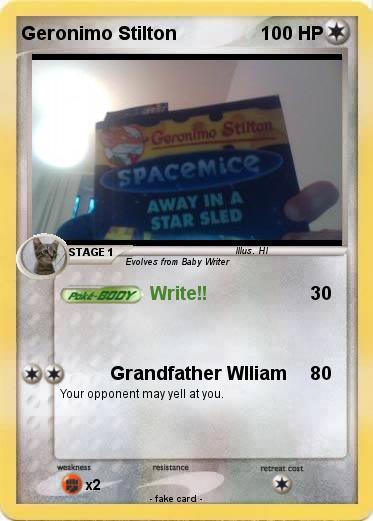 Pokemon Geronimo Stilton