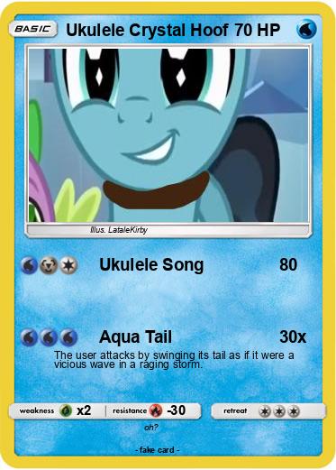 Pokemon Ukulele Crystal Hoof