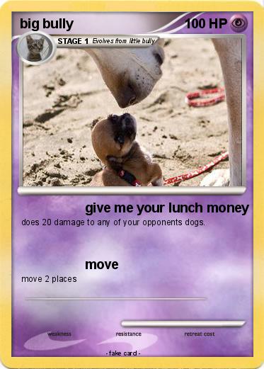 Pokemon big bully