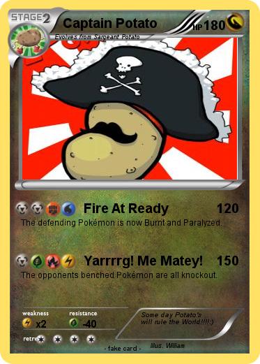 Pokemon Captain Potato