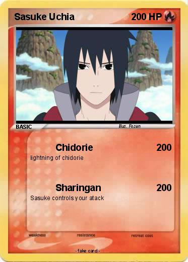 Pokemon Sasuke Uchia
