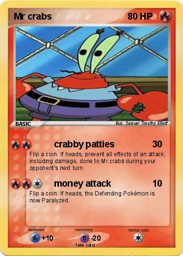 Pokemon Mr crabs