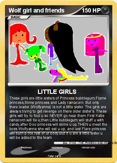 Pokemon Wolf girl and friends