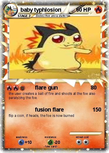 Pokemon baby typhlosion