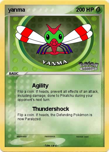 Pokemon yanma