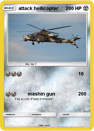 Pokemon attack hellicopter